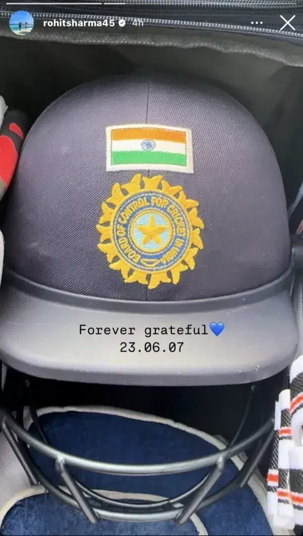 Rohit Sharma completes 18 years in international cricke