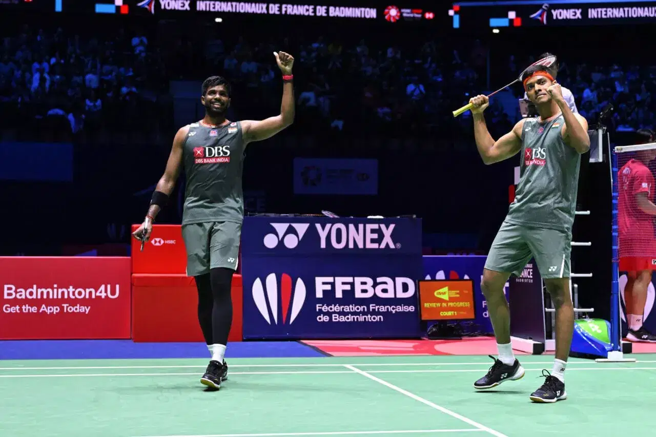Satwiksairaj Rankireddy and Chirag Shetty