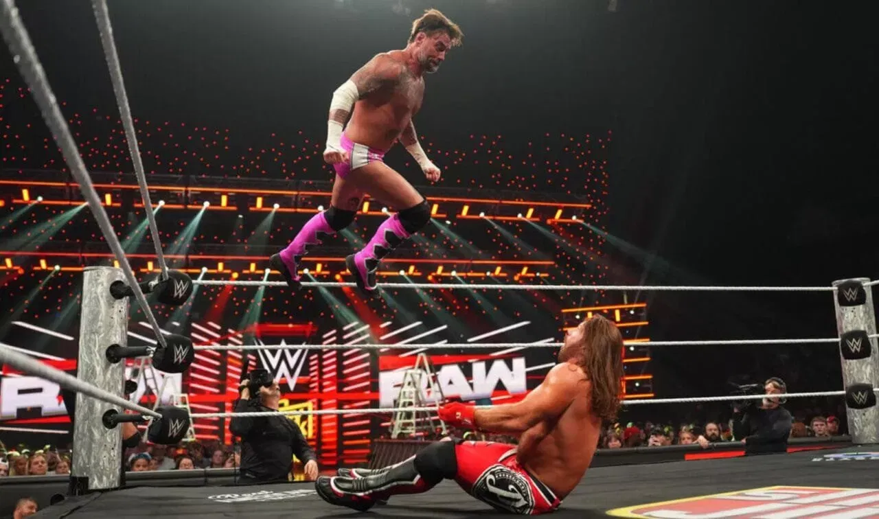 WWE RAW CM Punk AJ Styles