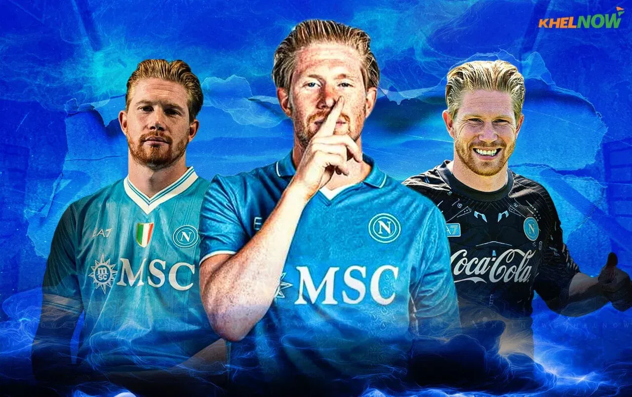 Which shirt number will Kevin De Bruyne wear at Napoli?