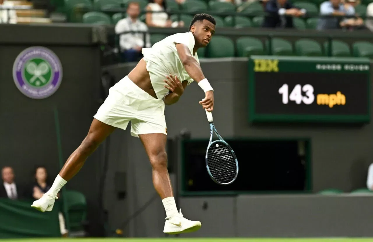 Giovanni Mpetshi Perricard hits fastest serve in Wimbledon history