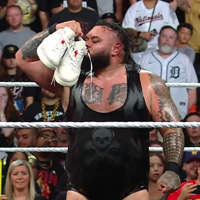 Which Roman Reigns sneakers did Bronson Reed steal on WWE RAW