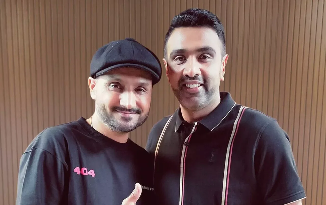 Harbhajan Singh and Ravichandran Ashwin