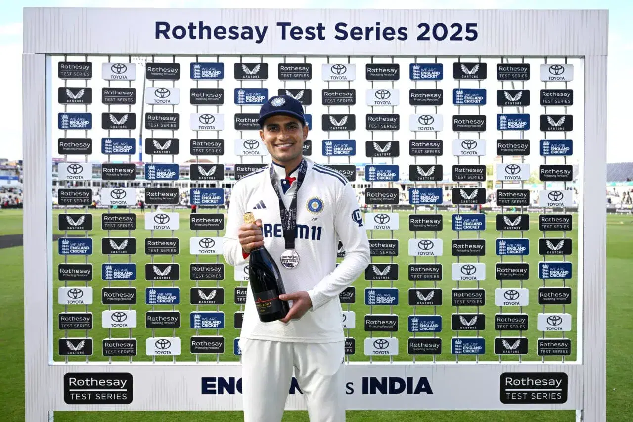 Shubman Gill man of the match test cricket