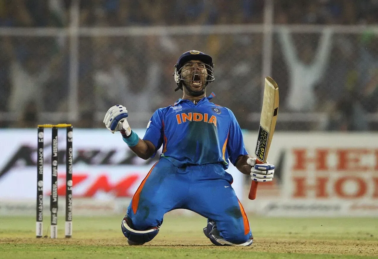 Yuvraj Singh at ICC Cricket World Cup 2011
