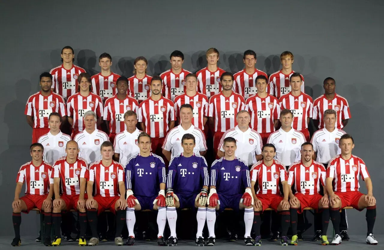 Louis van Gaal Thomas Muller Bayern Munich