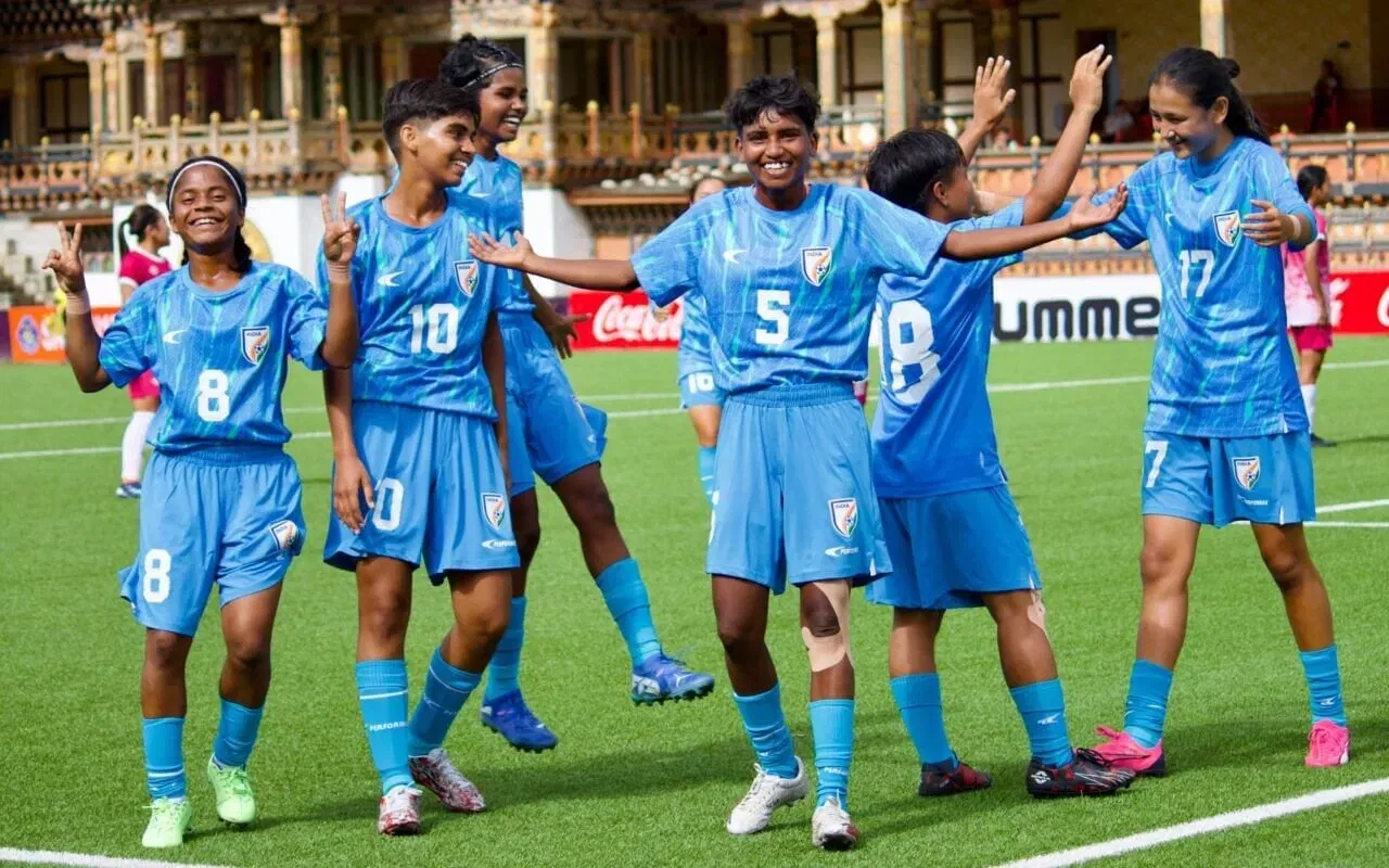 India U17 women plunder Bhutan to register third win in a row in SAFF U17 Women's Championship