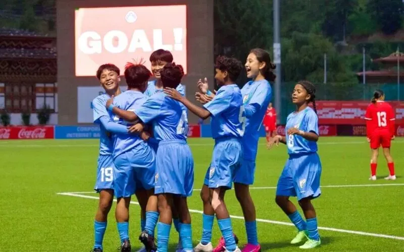 India claim SAFF U17 Women's Championship title with win over Nepal