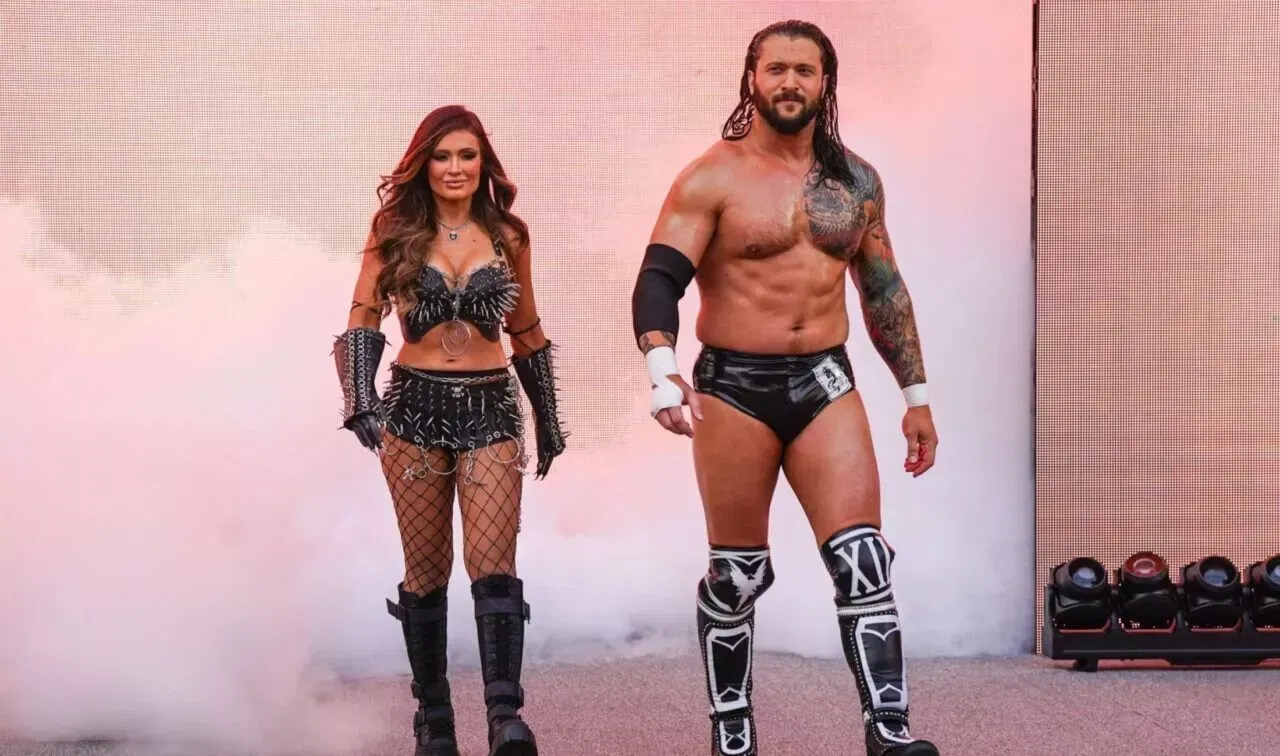 Karrion Kross Scarlett Bordeaux WWE