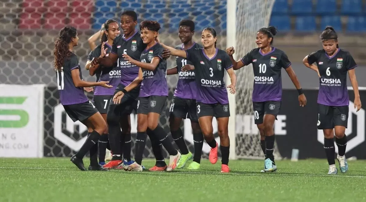 India's record in AFC Women's Champions League