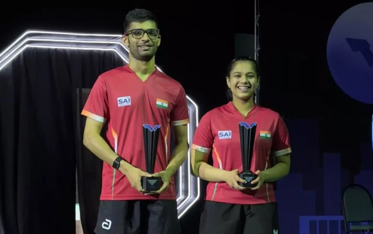 Manush Shah and Diya Chitale