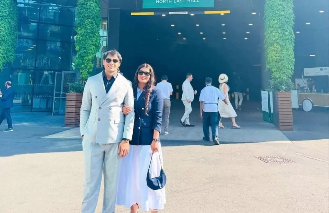 Neeraj Chopra wife Himani Mor