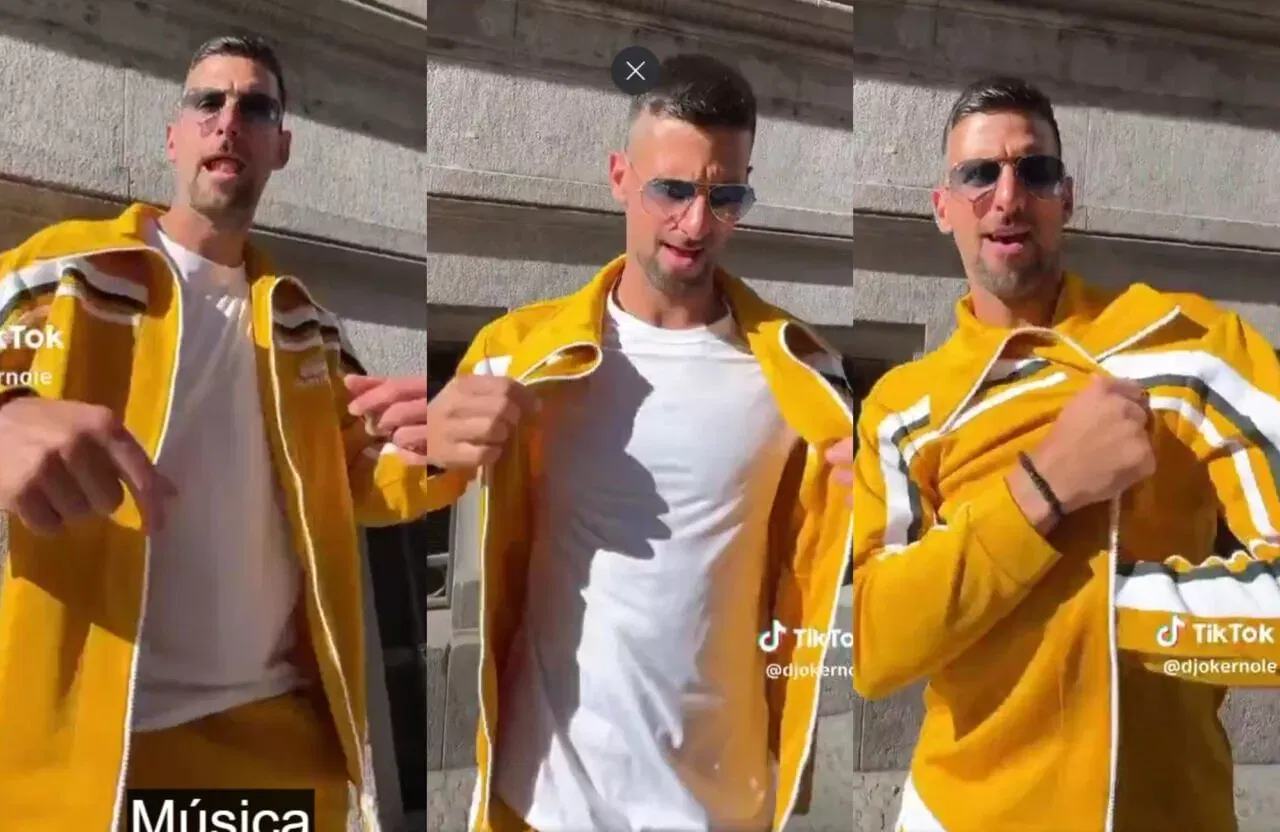 Novak Djokovic on TikTok! Tennis superstar grooves to Bruno Mars' Uptown Funk in viral dance video