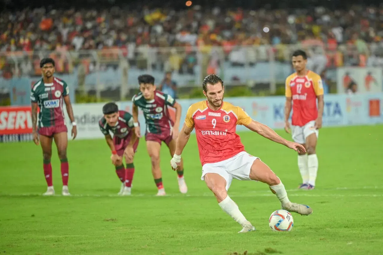 Durand Cup 2025: Dimitrios Diamantakos scores twice to guide East Bengal to memorable win over Mohun Bagan in Kolkata Derby