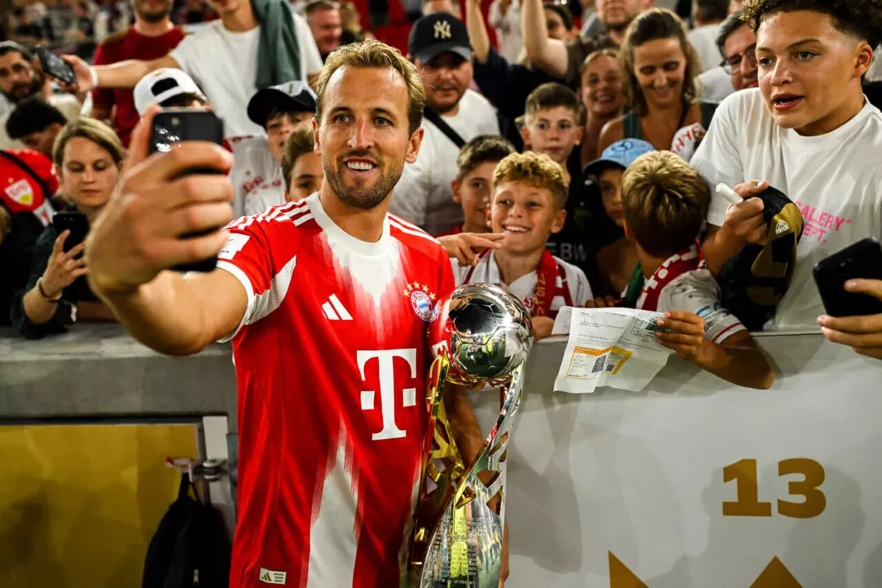 Harry Kane of FC Bayern Munich DFL SuperCup