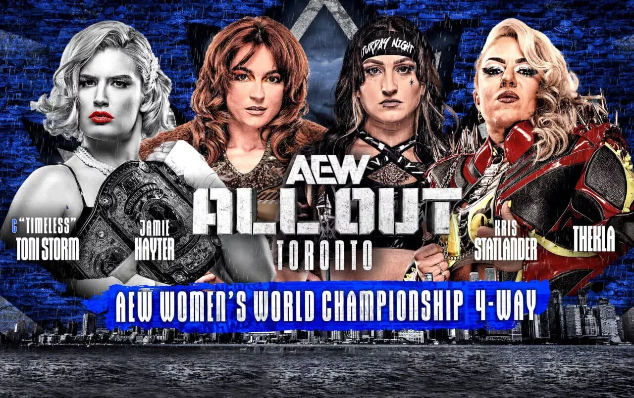 AEW All Out 2025 - Toni Storm, Jamie Hayter, Kris Statlander & Thekla
