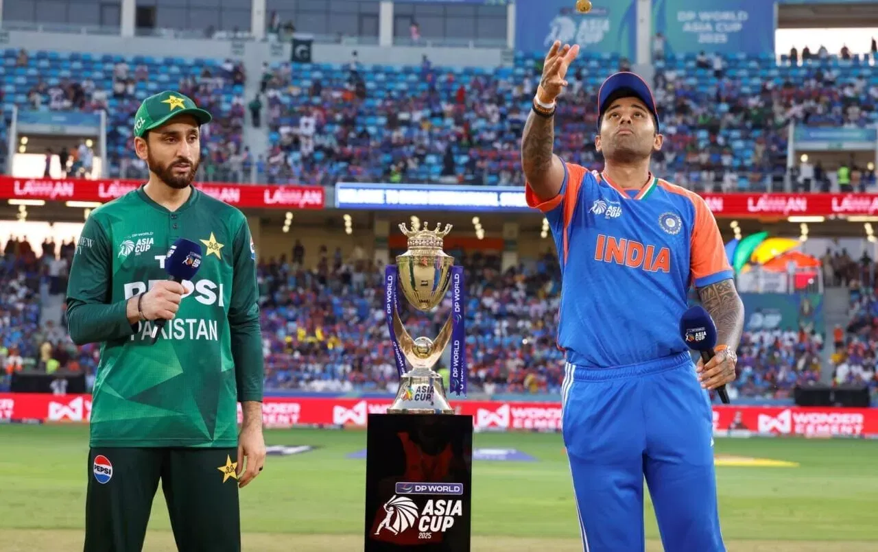 Final Piala Asia 2025, India vs Pakistan, Suryakumar Yadav, Salman Agha