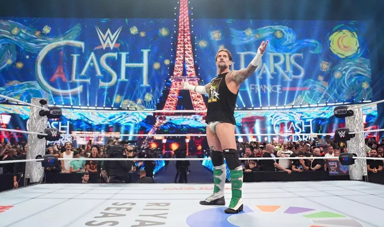 CM Punk WWE Clash in Paris
