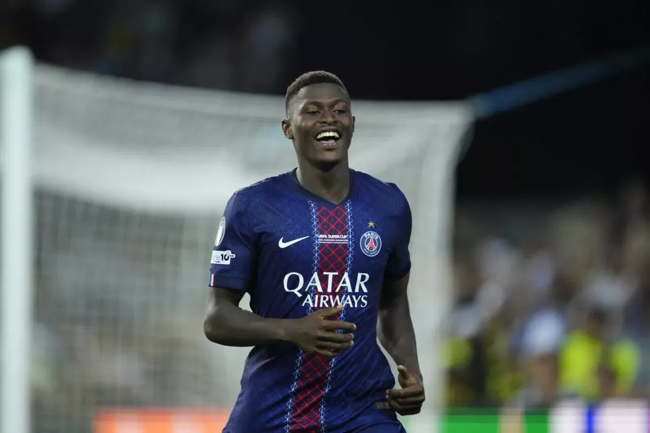 Nuno Mendes PSG Champions League