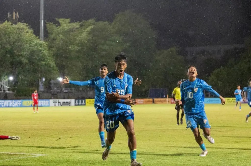 India edge past Nepal to book SAFF U17 Championship 2025 final spot