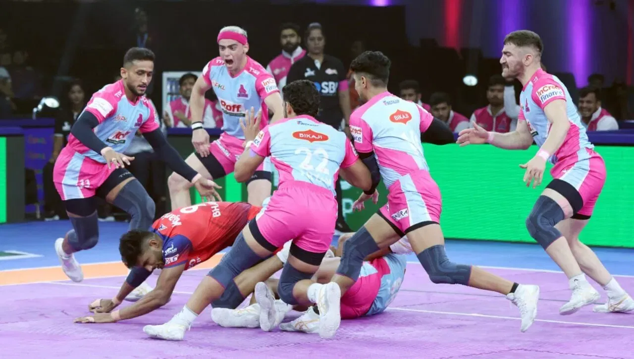 PKL 12: Jaipur Pink Panthers register first win on home by thrashing UP Yoddhas