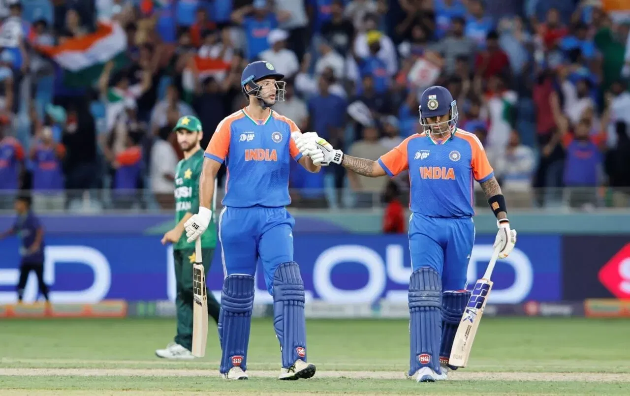 Suryakumar Yadav, Shivam Dube, India, Pakistan, Piala Asia 2025, India vs Pakistan