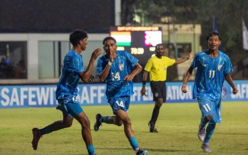India edge past Nepal to book SAFF U17 Championship 2025 final spot
