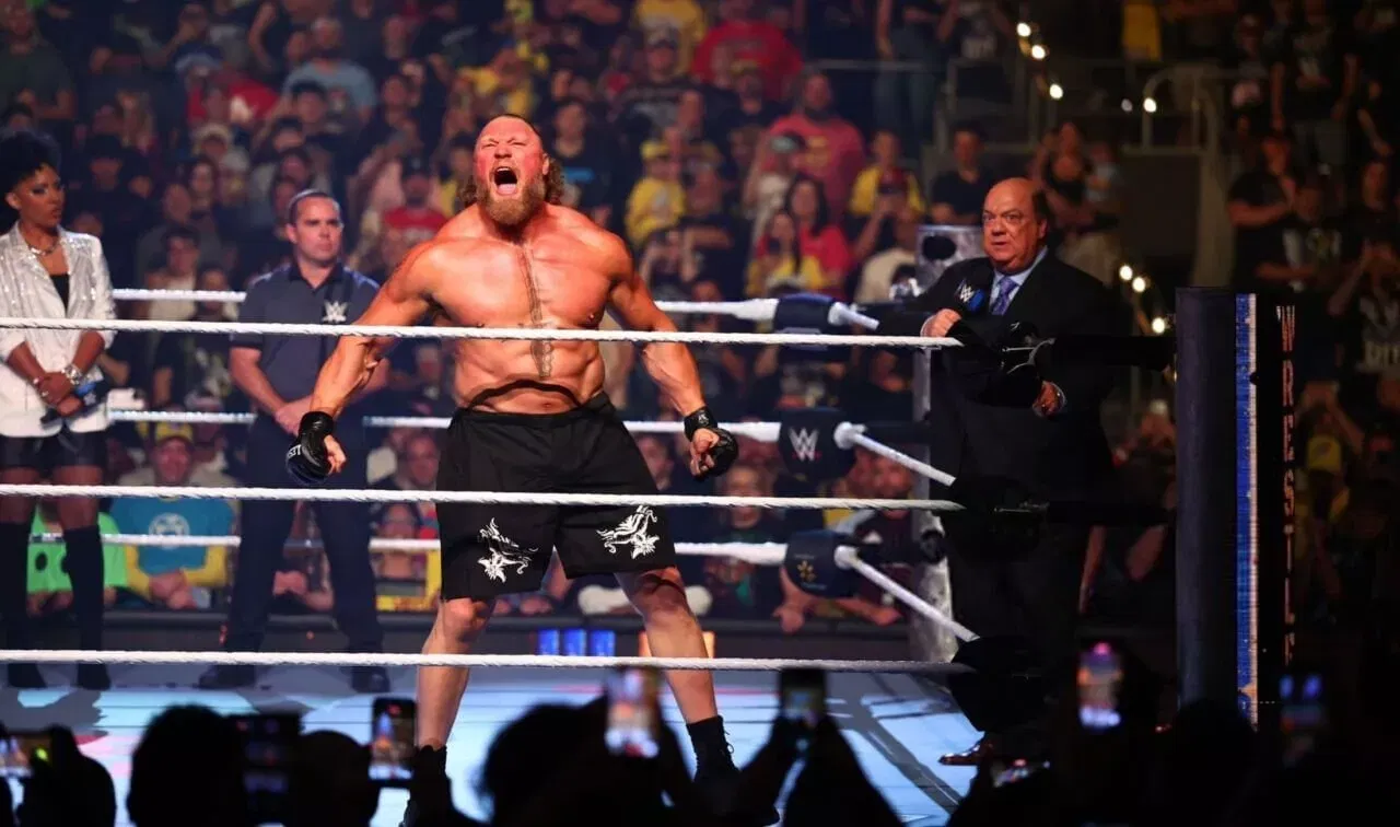 WWE Brock Lesnar Paul Heyman