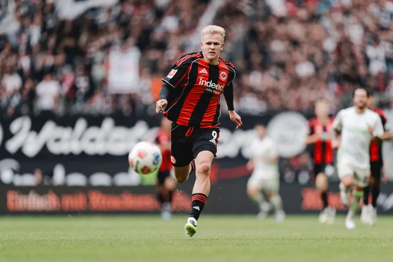 Jonathan Burkardt Eintracht Frankfurt Bundesliga Germany