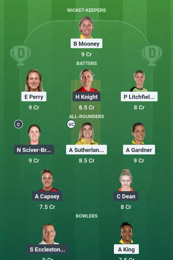 AUS vs ENG Dream11 Prediction, Dream11 Playing XI, Today Match 23, ICC Women’s Cricket World Cup 2025