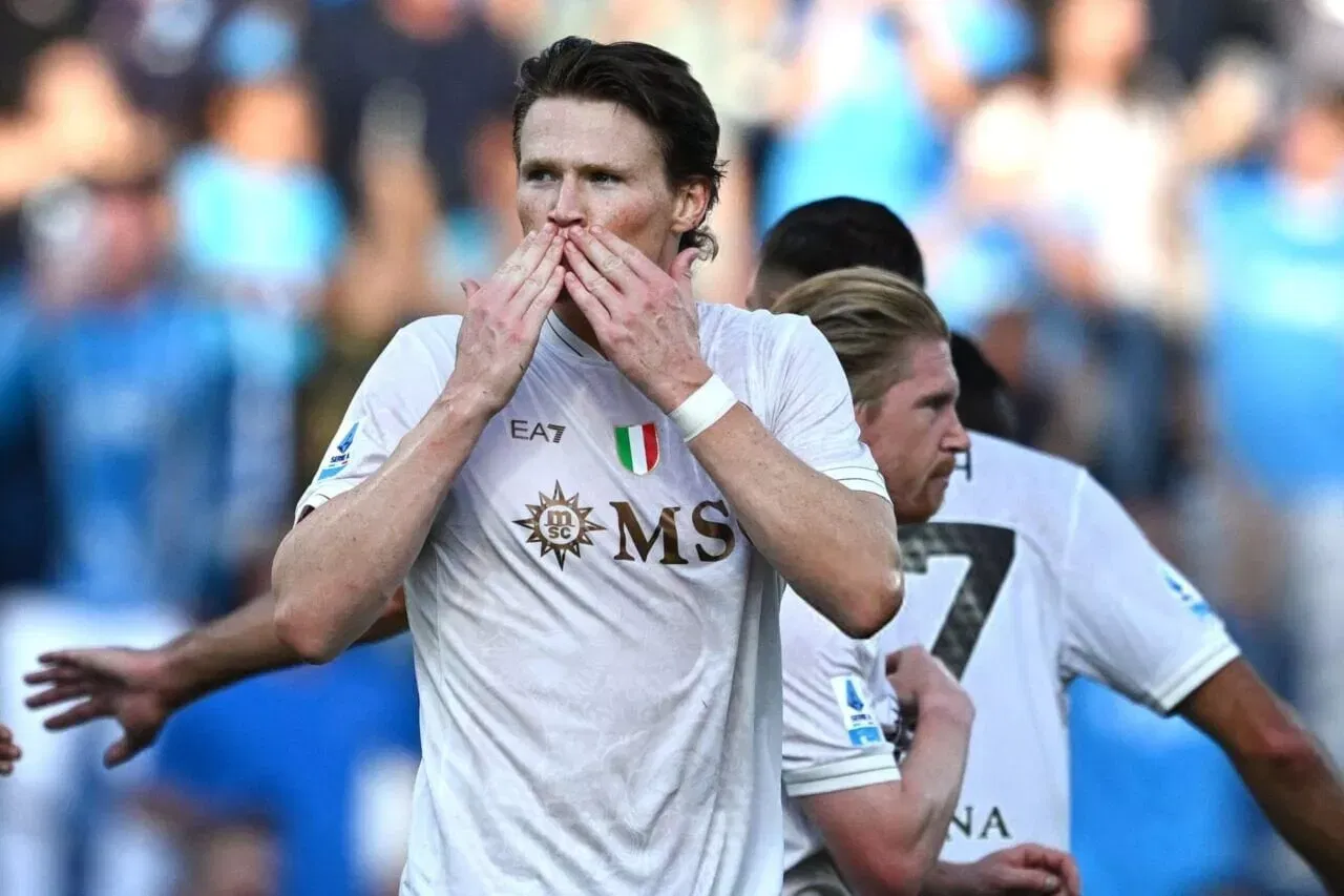 Scott McTominay of Napoli Serie A