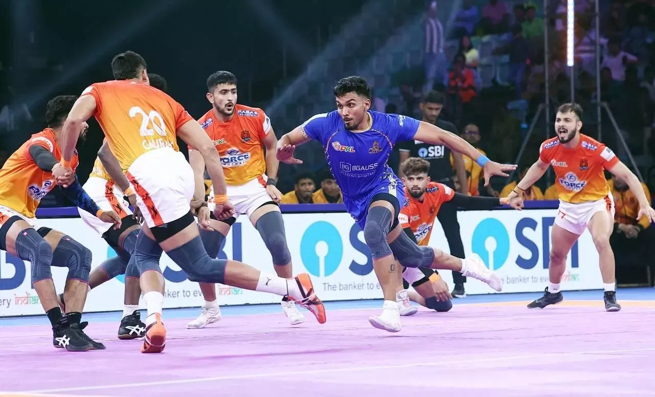 PKL 12: Puneri Paltan menempati posisi 8 besar dengan membongkar Tamil Thalaivas