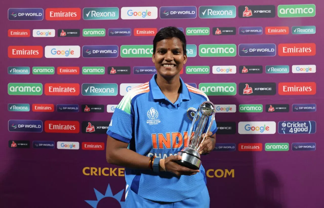 Deepti Sharma Jugadora del Torneo, Copa Mundial de Críquet Femenina ICC 2025