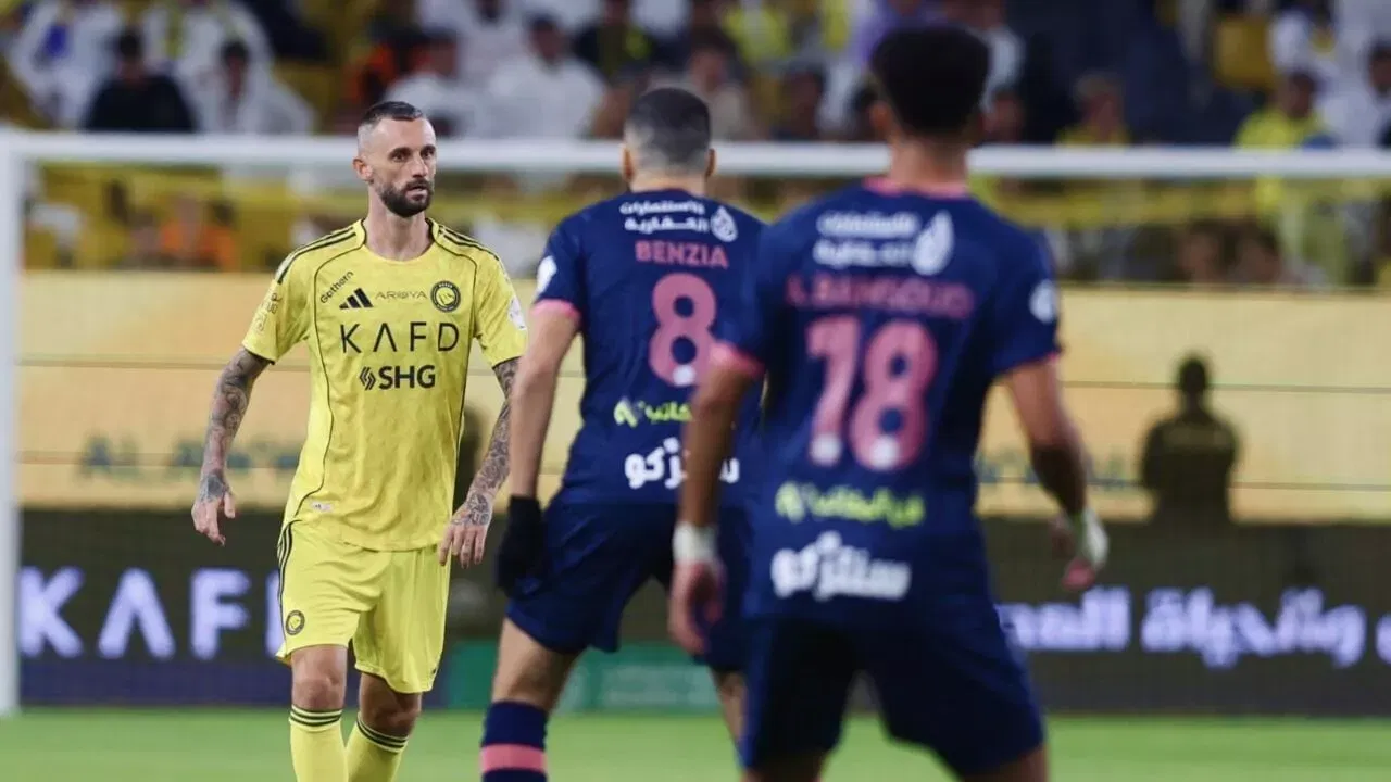 Marcelo Brozovic in action for Al-Nassr