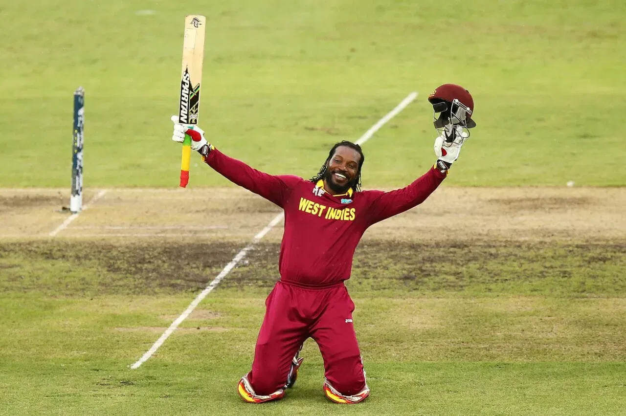 Chris Gayle most sixes in international cricket