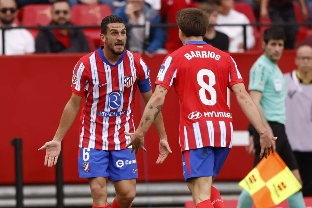 Pablo Barrios Koke Atletico Madrid LaLiga