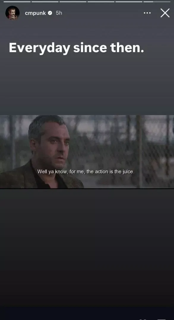 CM Punk (Via: Instagram)