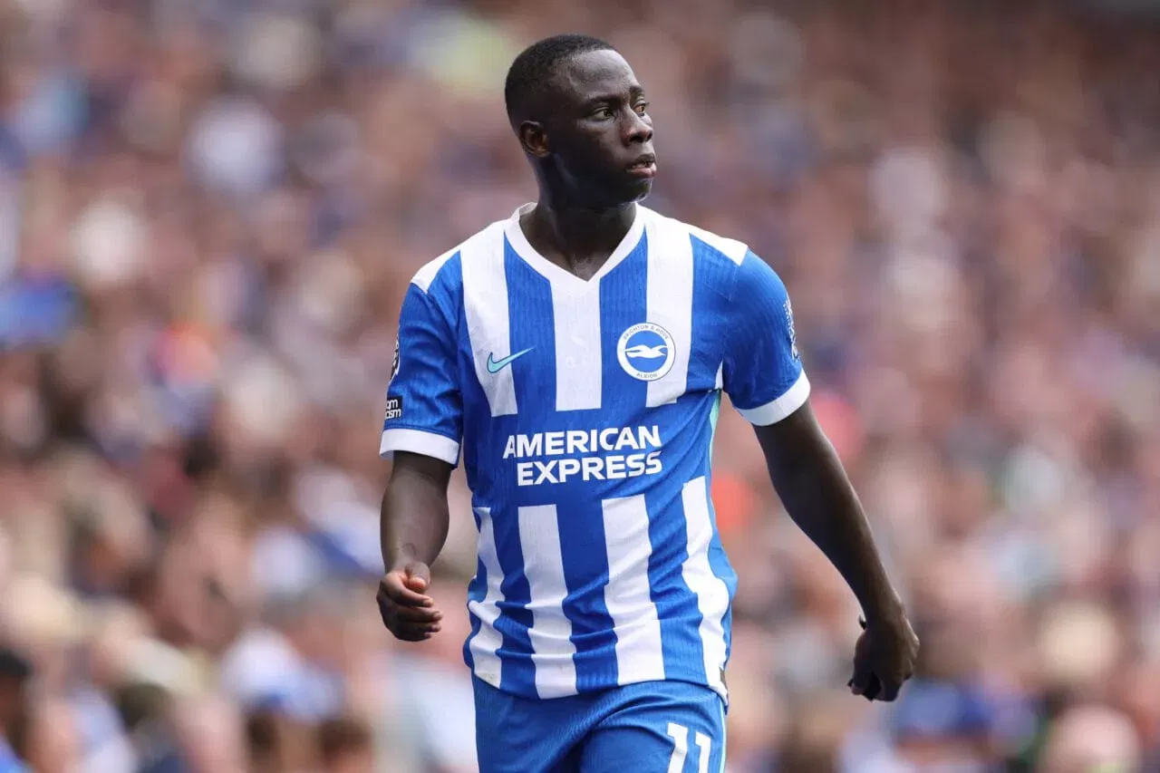 Yankuba Minteh of Brighton