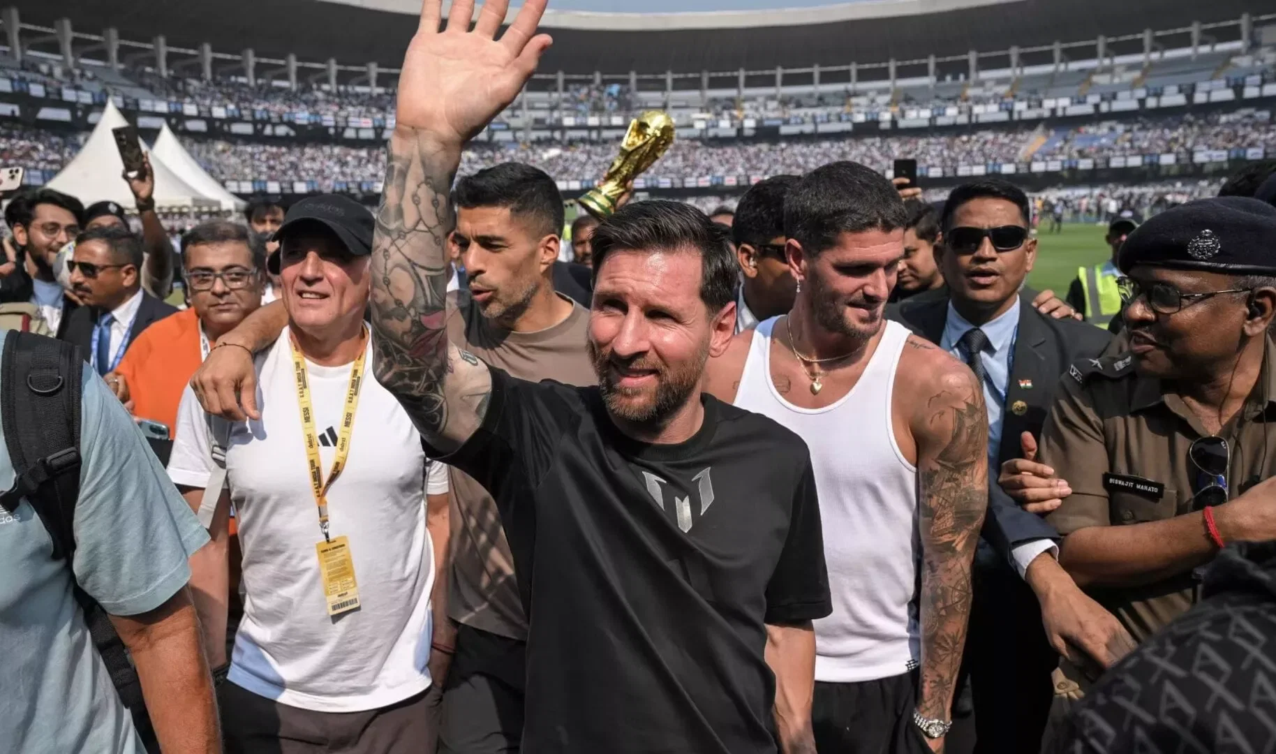 West Bengal CM Suvendu Adhikari announces free India vs Uruguay tickets for fans who left Messi’s Kolkata event disappointed