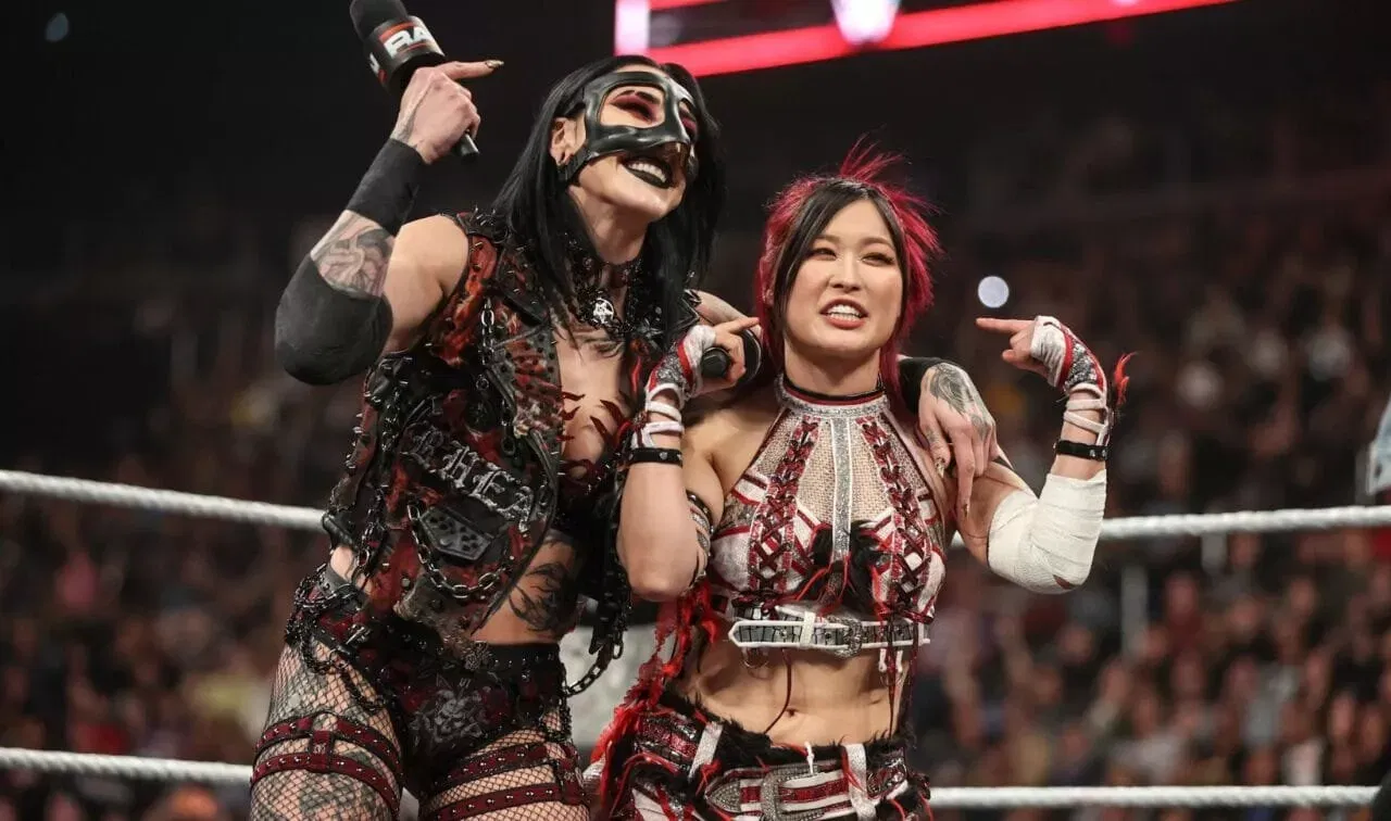 Rhea Ripley and IYO Sky WWE RAW