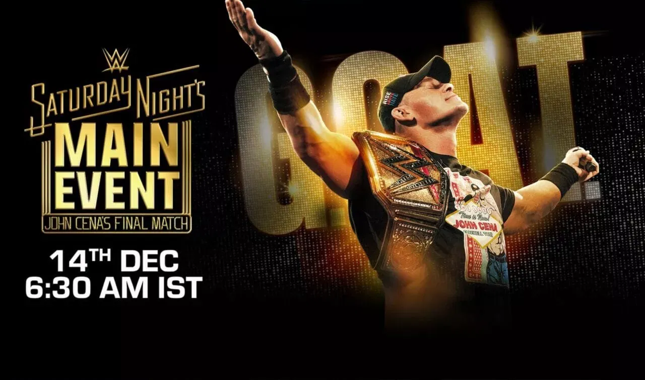 WWE Saturday Night's Main Event John Cena