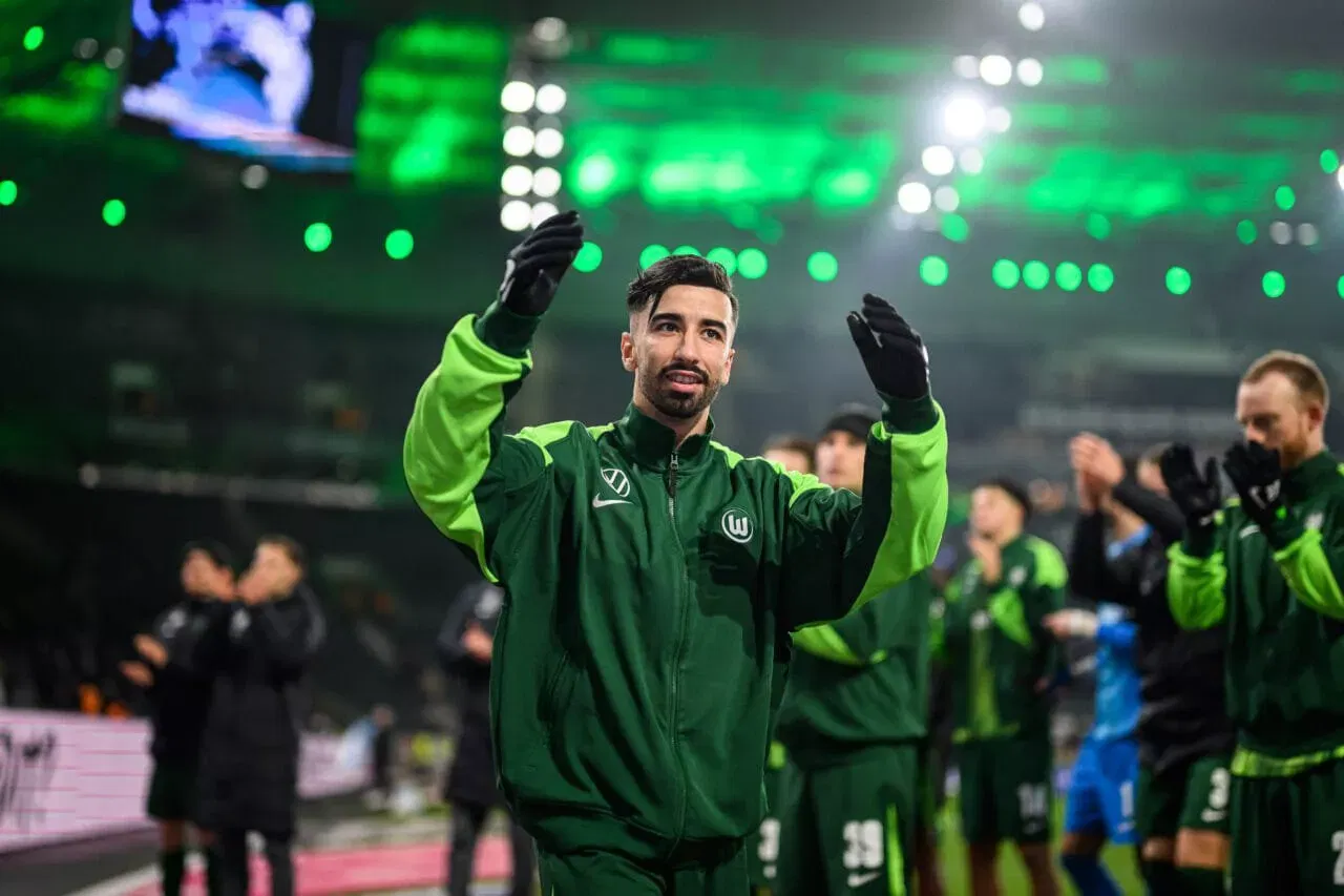 Mohamed Amoura of Wolfsburg