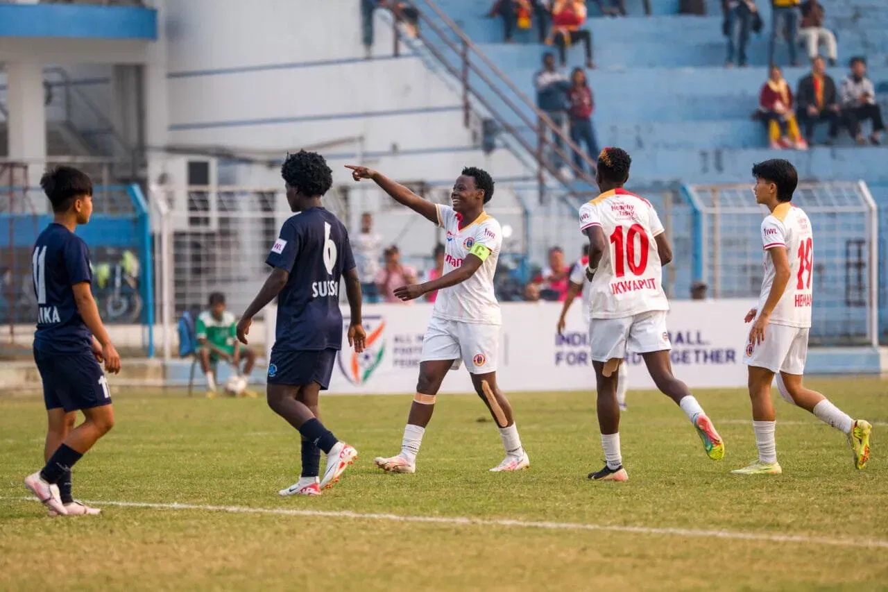 IWL 2025-26: East Bengal FC secure thumping win over NITA FA, Kickstart Karnataka FC upsets Sribhumi FC in Round 5