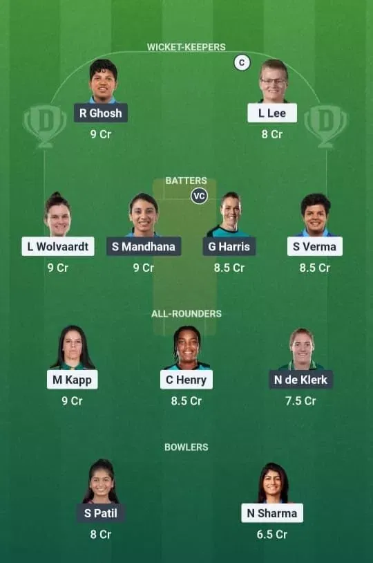 DC-W vs RCB-W Dream11 Prediction, Dream11 Playing XI, Today Match 11, WPL 2026