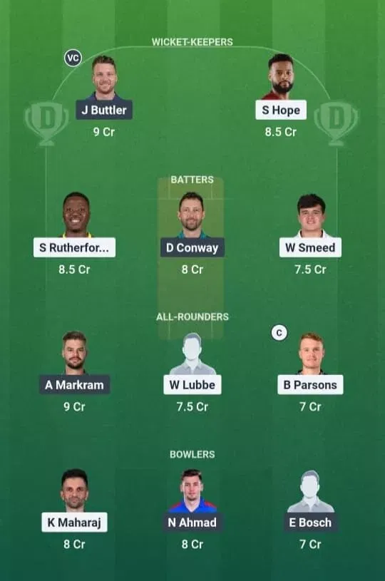 PC vs DSG Dream11 Prediction, Dream11 Playing XI, Today Match 12, SA20 2025-26