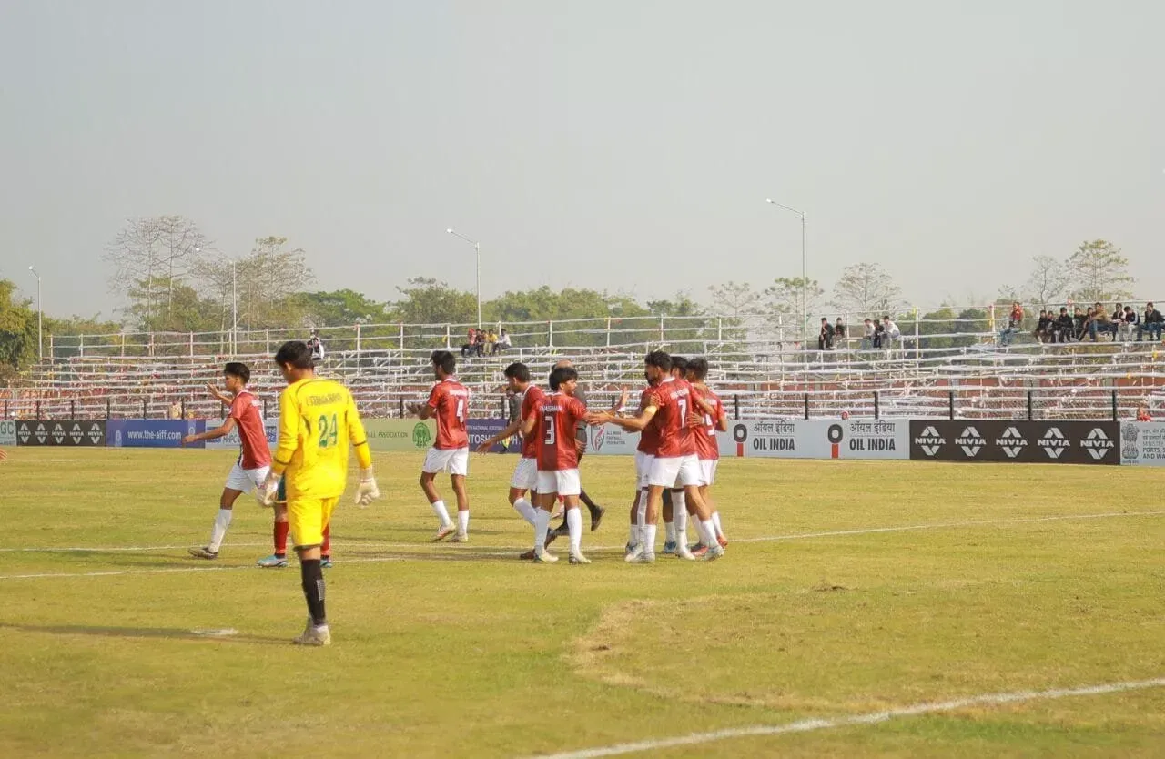 Rajasthan 3 (Amit Kumar 1’, Mukesh Kumar 24’, 49’) defeated Uttarakhand 2 (Nirmal Singh Bisht 38’ p, 45+2’)