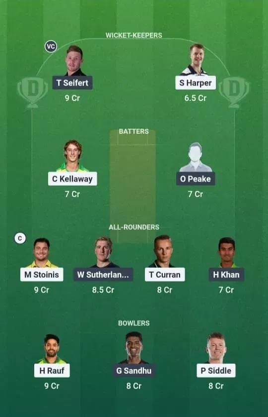 STA vs REN Dream11 Prediction, Dream11 Playing XI, Today Match 22, Big Bash League 2025-26