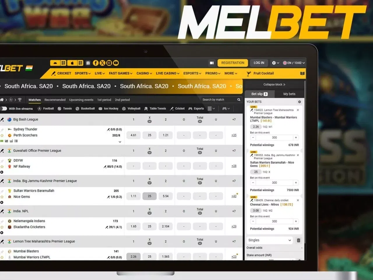 Melbet India Casino Calculator