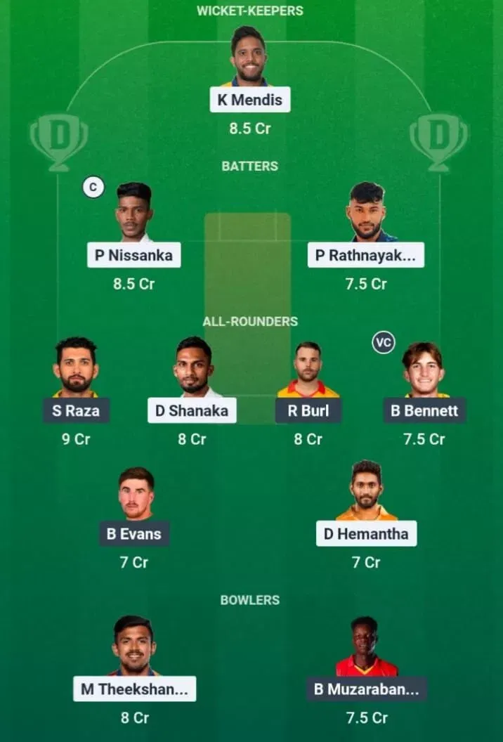 SL vs ZIM Dream11 Prediction, Dream11 Playing XI, Today Match 38, ICC T20 World Cup 2026