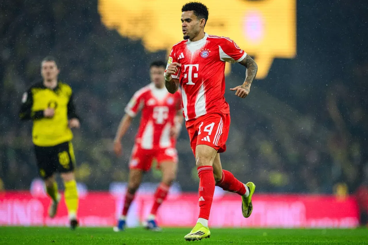 Luis Diaz of Bayern Munich